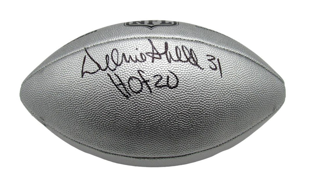 Donnie Shell HOF Autographed/ Inscribed Silver Duke Football Steelers JSA 180126 (1 of 4)