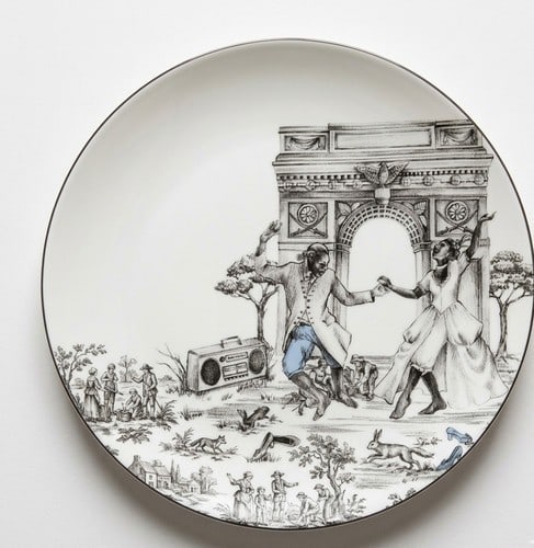 Wedgwood Sheila Bridges Dancing Plate 30cm 11.8" Bone China England Collectible (1 of 4)