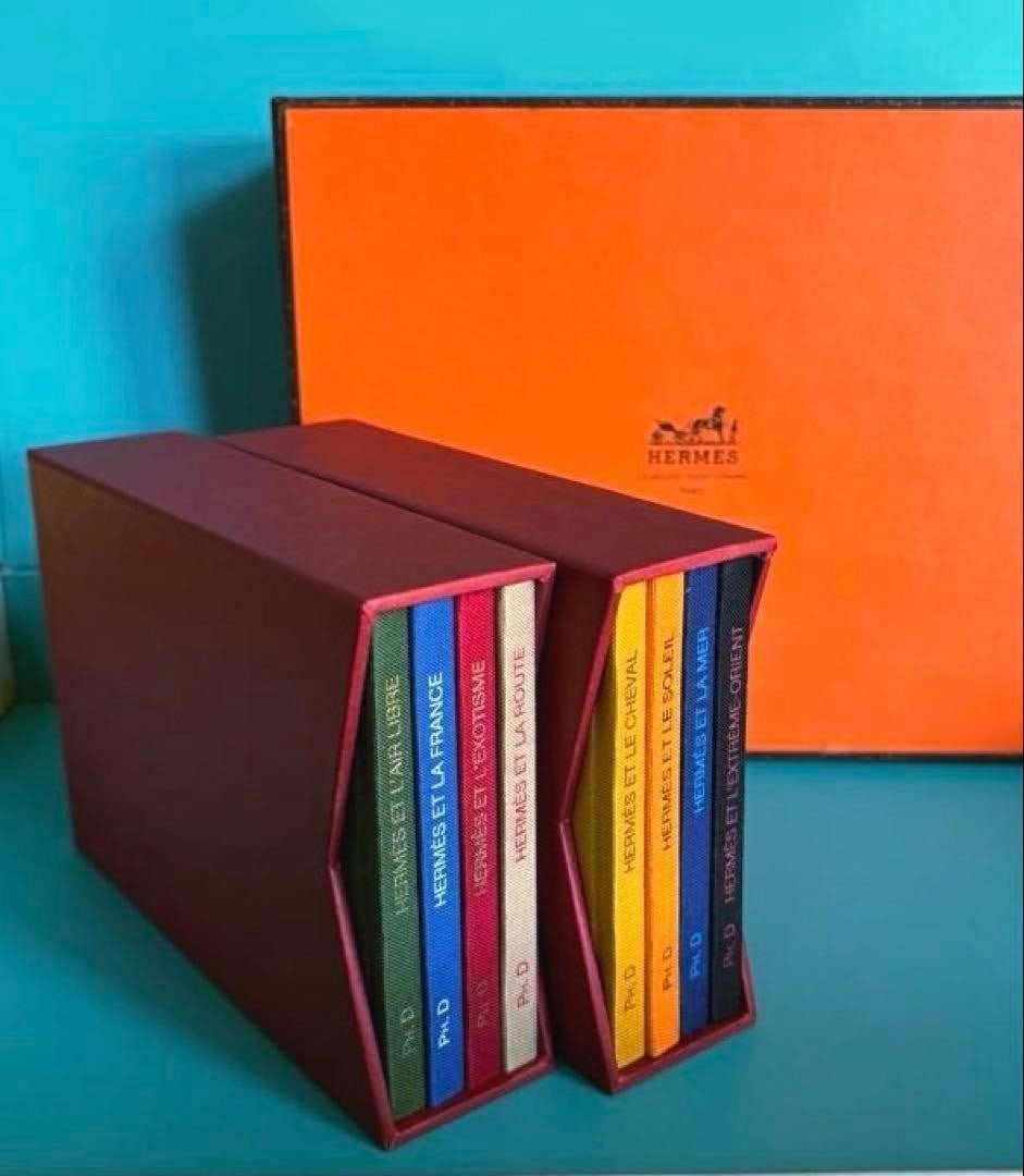 Hermes Carnets de Voyage Philippe Dumas 1988-1995 8 Books Set Box (1 of 11)
