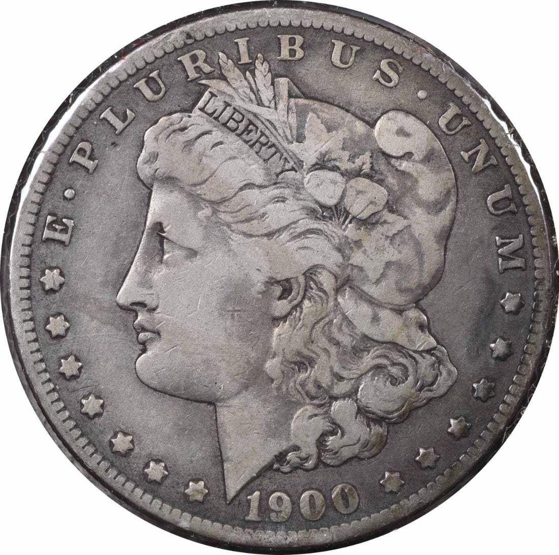 1900-O/ CC Morgan Silver Dollar F Uncertified: 1900-O/ CC Morgan Silver Dollar F Uncertified The 1900-O/CC Morgan Silver Dollar features a distinctive mint mark and is made from 90% silver and 10% copper, showcasing its historical significance. Wi
