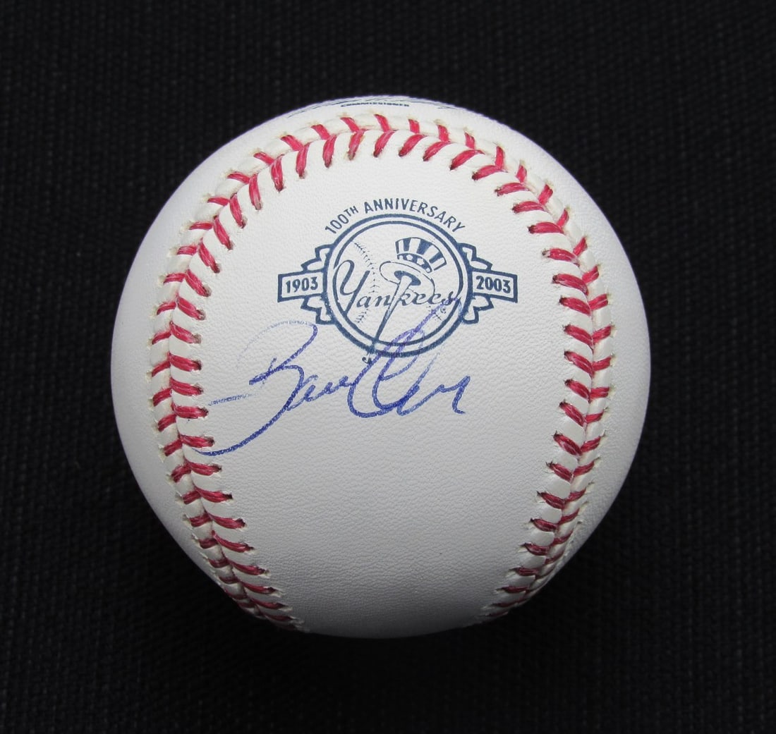 Signed By Abreu PSA Baseball OML Yankees 100th Auto DNA: Signed By Abreu PSA Baseball OML Yankees 100th Auto DNA Signed by Bobby Abreu, this PSA/DNA authenticated baseball features the DNA signature of the former Yankees outfielder. The ball itself is an