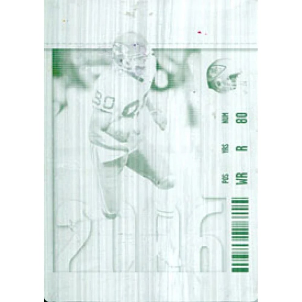 Jeffery Webb unsigned card 2006 playoff contenders plate (1 of 1)