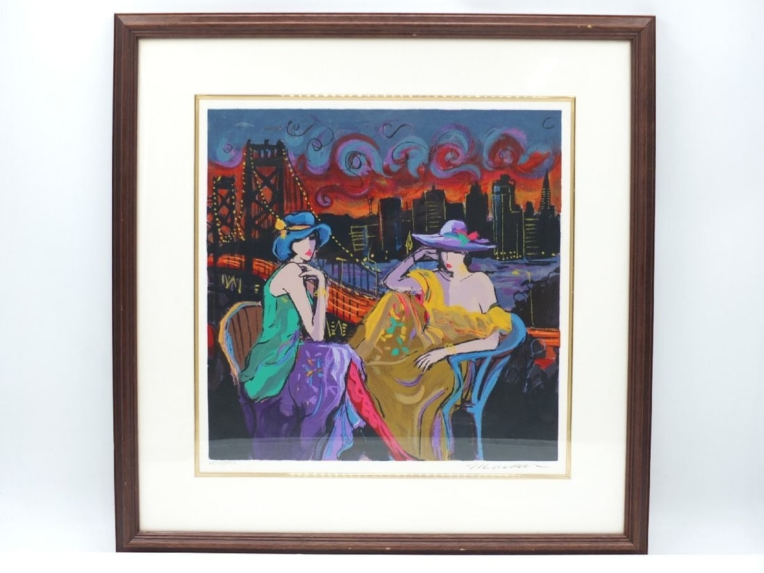 SAN FRANCISCO ISaac Maimon Serigraph Signed Framed LXIV/ CXXV Collectible Art (1 of 8)