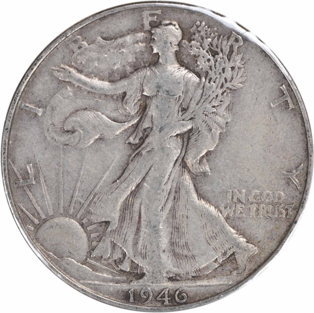 1946 Walking Liberty Half Dollar DDR FS-801 EF Uncertified (1 of 2)