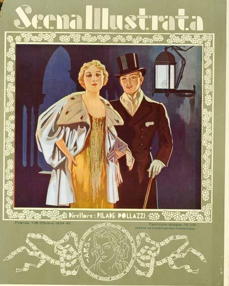 Scena Illustrata Arts Literature Music Theatre Aristocrats 1932: Scena Illustrata Arts Literature Music Theatre Aristocrats 1932 Item Specifics: Style: Art Nouveau Date Of Creation: 1900 CIRCA Year Of Production: 1900 CIRCA Width (Inches): 16 Subject: Theater Origi