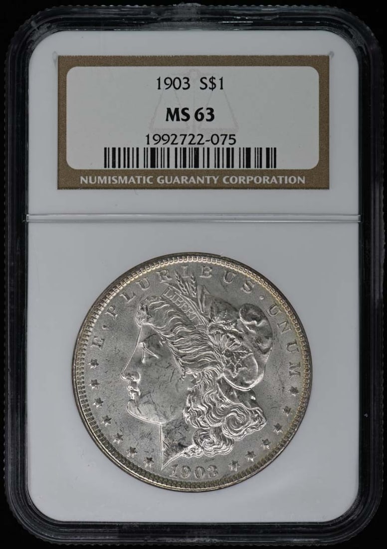 1903 Morgan Dollar S$1 NGC MS63 (1 of 2)