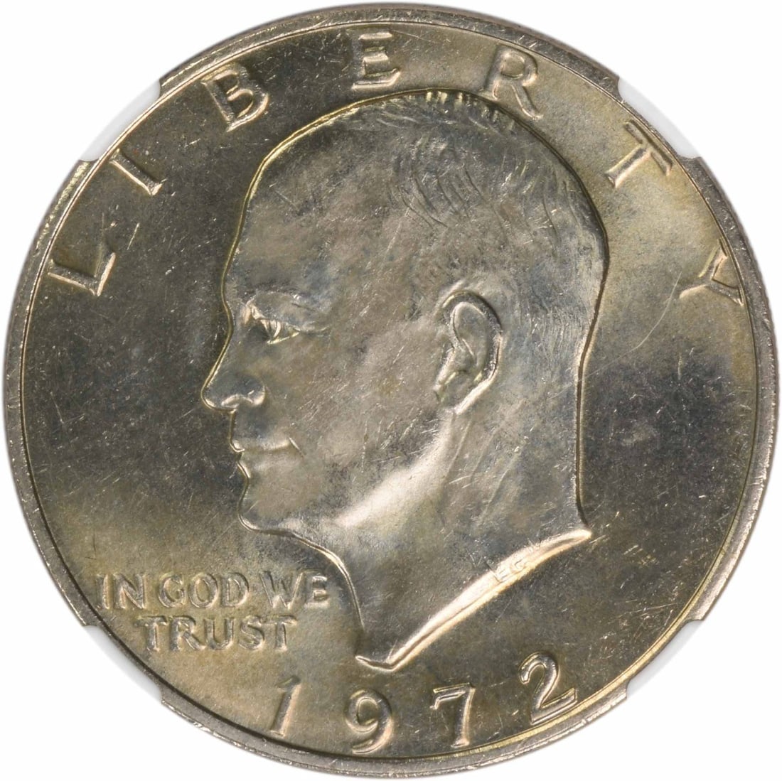 1972 Eisenhower Dollar Type 2 MS65 NGC - 2