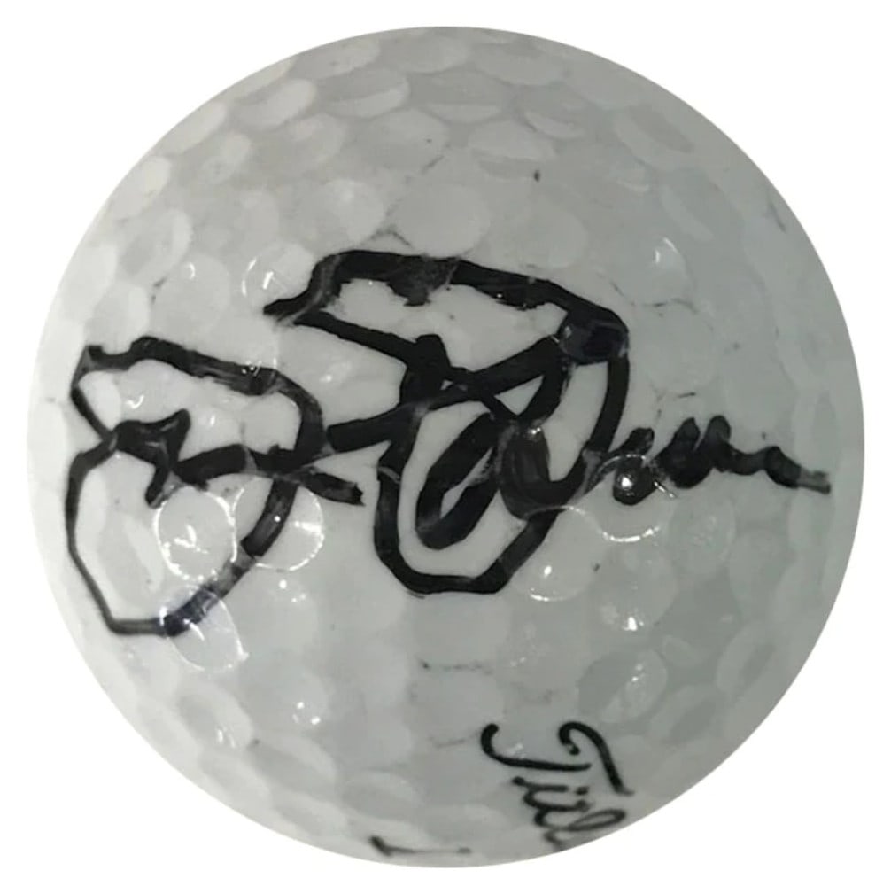Jim Palmer Autographed Titleist 1 Golf Ball (1 of 1)