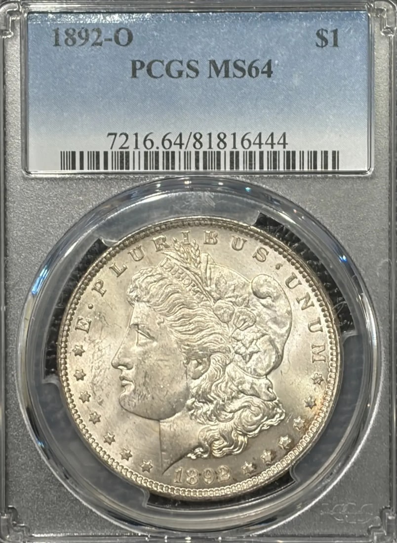 Morgan Dollar 1892 PCGS MS64 (1 of 3)