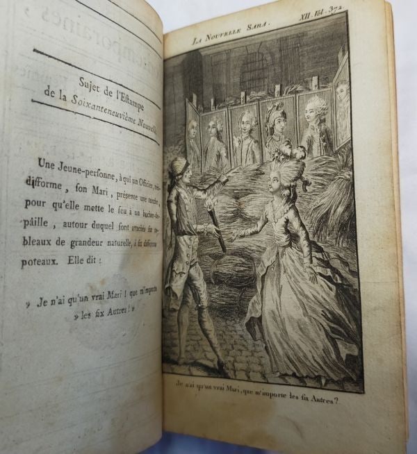 Restif de la Bretonne Les Contemporaines Vol 11/ 12 1781 First Edition Illustrate: Restif de la Bretonne Les Contemporaines Vol 11/ 12 1781 First Edition Illustrate Item Specifics: Binding: Leather Language: French Illustrator: Louis Binet (1744-1800) Special Attributes: 1st