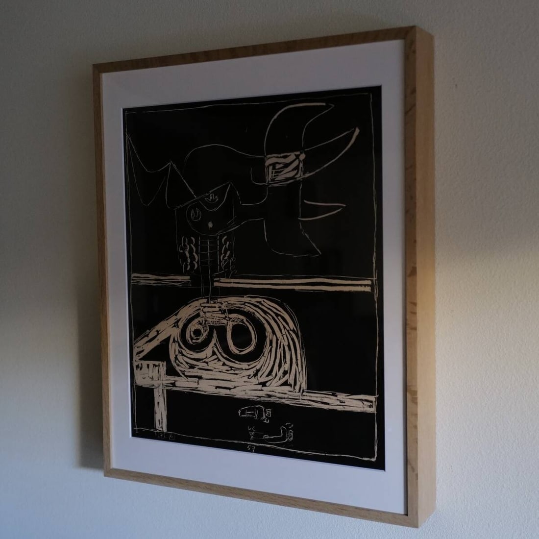 Le Corbusier Les Petites Confidences Lithograph 1957 Signed ED 90/ 125 Framed (1 of 10)