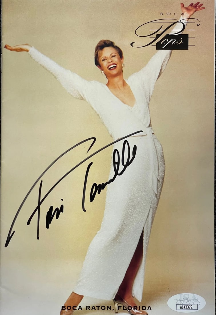 Toni Tennille Autographed Boca Pop's Celebrity Program (JSA) (1 of 3)