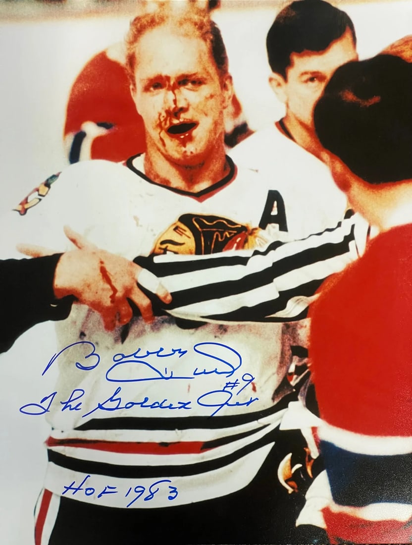 Bobby Hull Autographed 16x20 Hockey Photo (1 of 1)