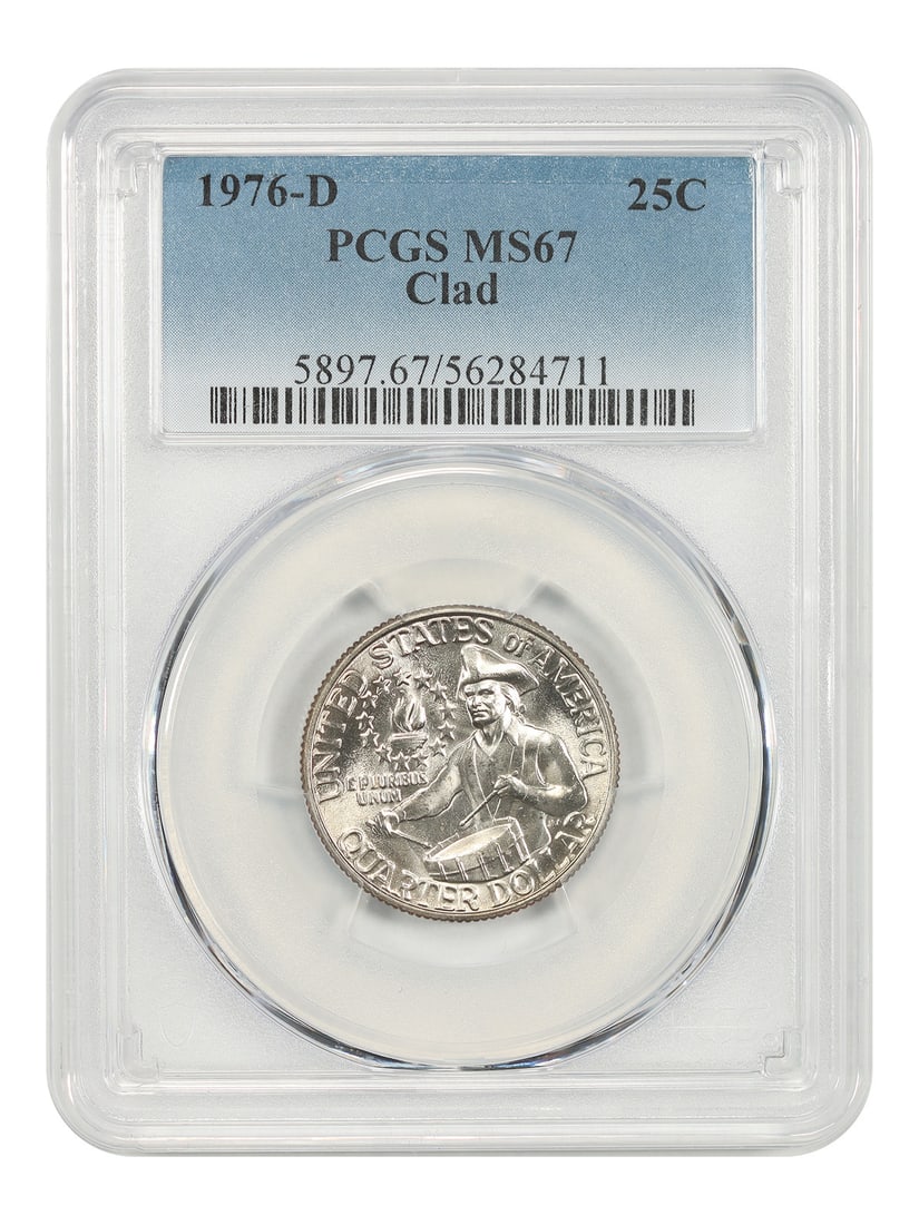 1976-D 25C PCGS MS67 - Washington Quarter (1 of 4)