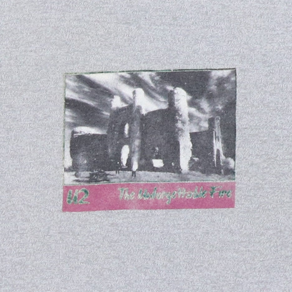 1985 U2 Unforgetable Fire Shirt - 3