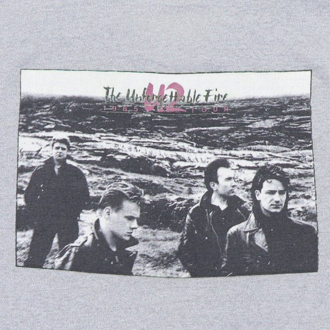 1985 U2 Unforgetable Fire Shirt - 4