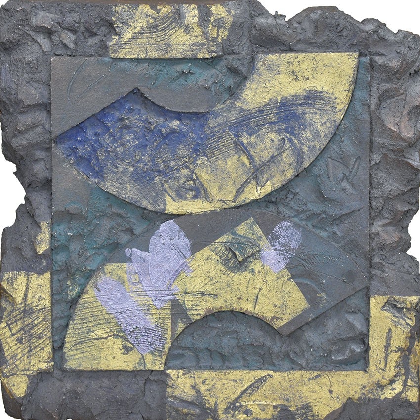 Modern Abstract Art Naoki Suwa 1990 Porcelain Plate Signed Oc 9016 (1 of 13)