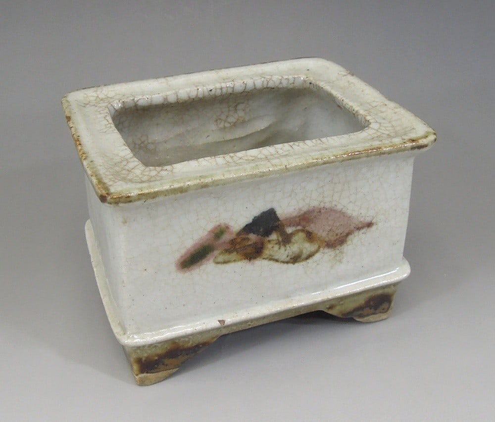 Kanjiro Kawai Japanese Floral Koro Japanese Incense Burner Mingei Pottery Tomobako: Kanjiro Kawai Japanese Floral Koro Japanese Incense Burner Mingei Pottery Tomobako Item Specifics: Artist: Kanjiro Kawai Subject: Floral Material: Pottery Style: Japanese Size: x: 8.6 x 8.4 cm Year