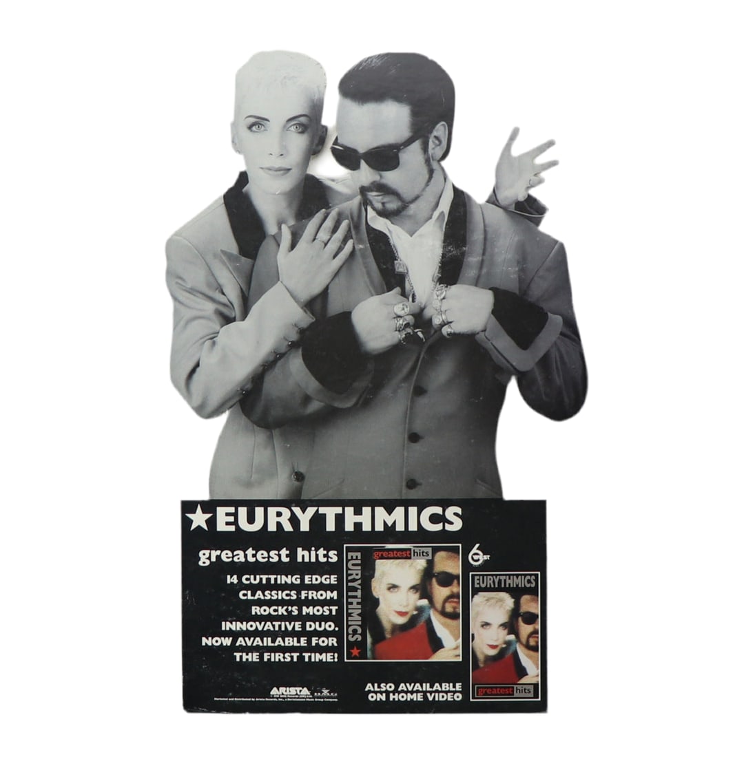 1991 Eurythmics Greatest Hits Promo Display (1 of 2)