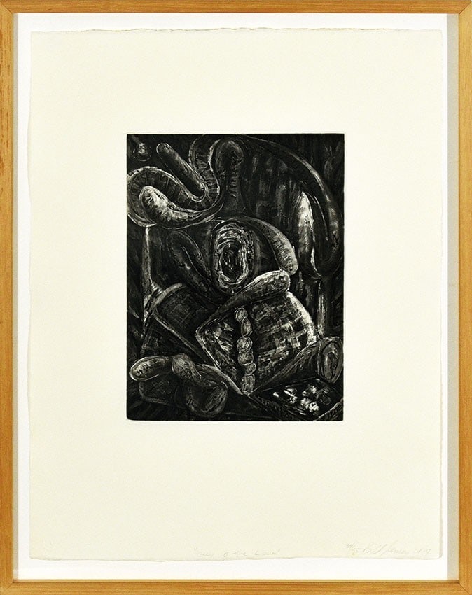 Guy Jensen Bill Signed 55 Ed Loon Intaglio Print Gallery Mukai 1989 (1 of 10)
