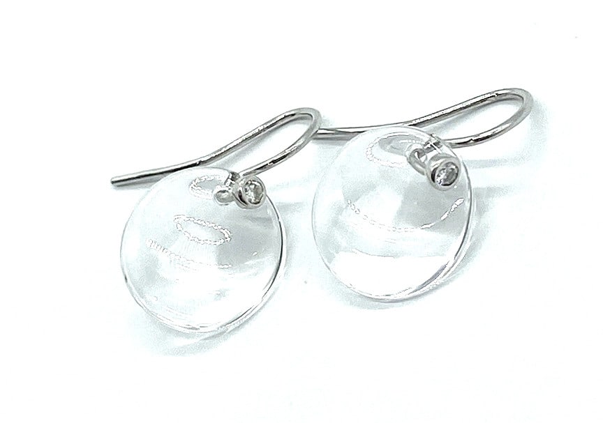 Diamond Quartz Crystal Drop Dangle Earrings Platinum Tiffany Co Peretti: Diamond Quartz Crystal Drop Dangle Earrings Platinum Tiffany Co Peretti Item Specifics: Number Of Diamonds: 2 Shape: Round Closure: Hook Occasion: Anniversary Birthday Christening Christmas Confirmati