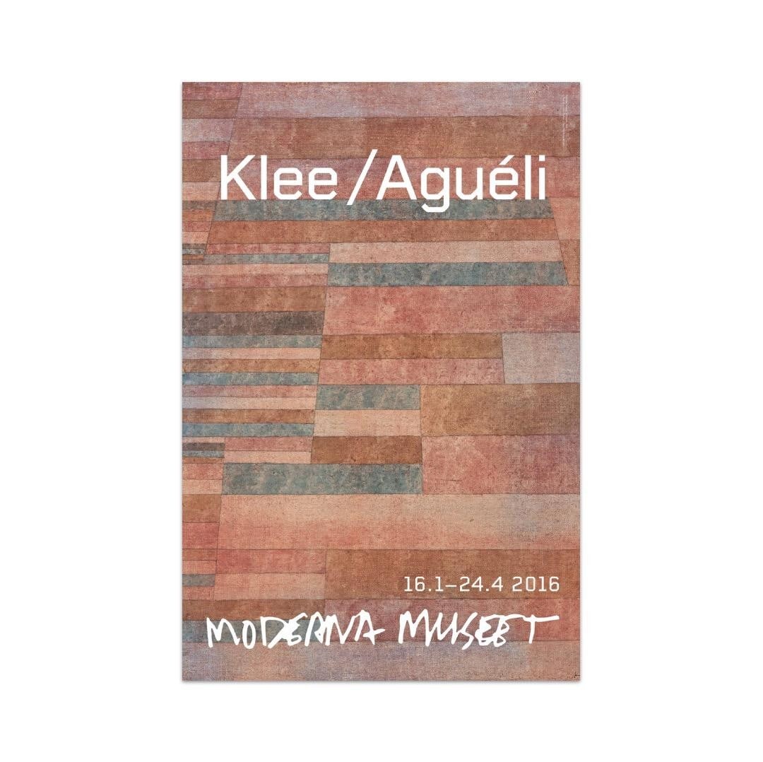 Agueli Steps 1929 Original Exhibition Poster Paul Klee (1 of 1)