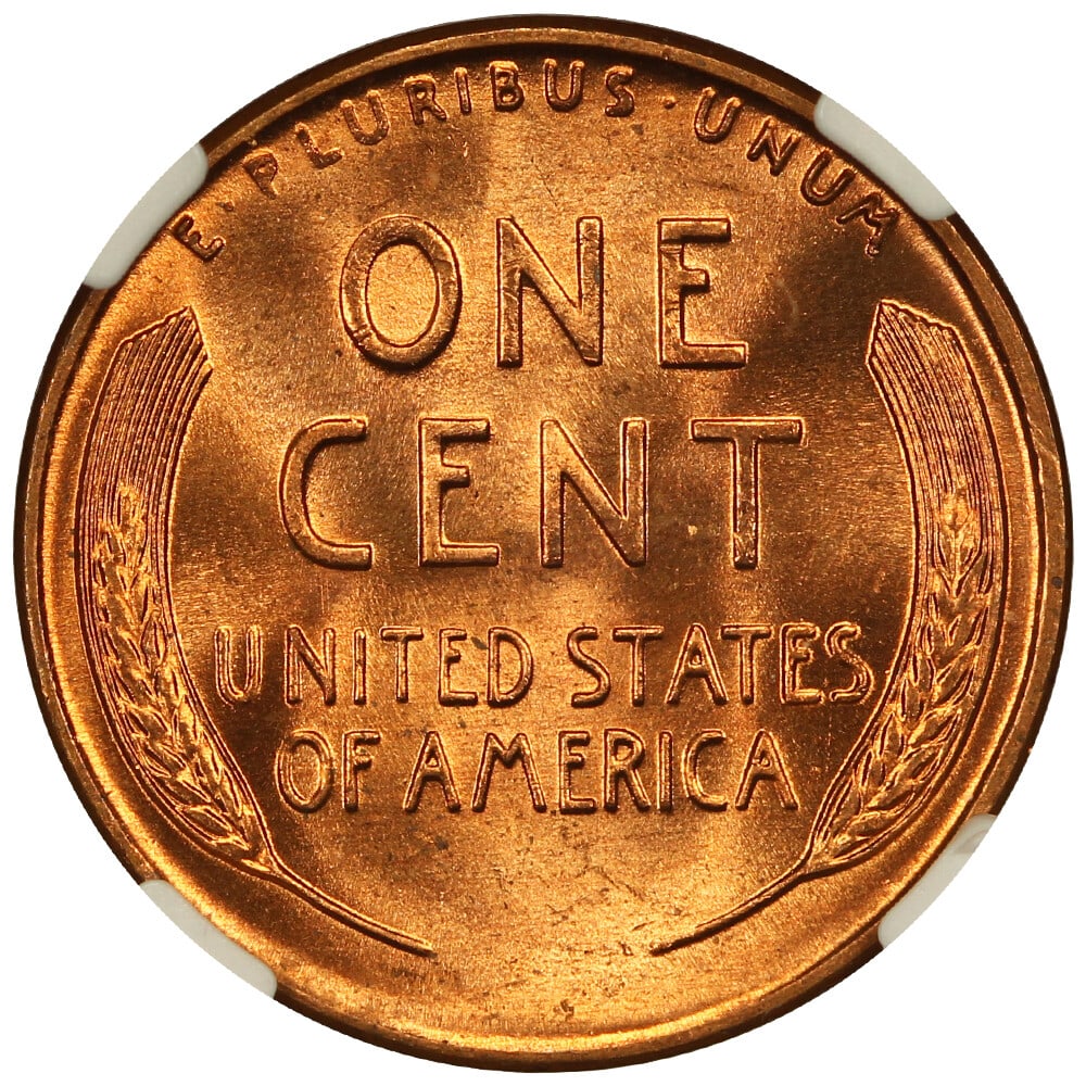 NGC MS67RD 1c 1958-D - 4