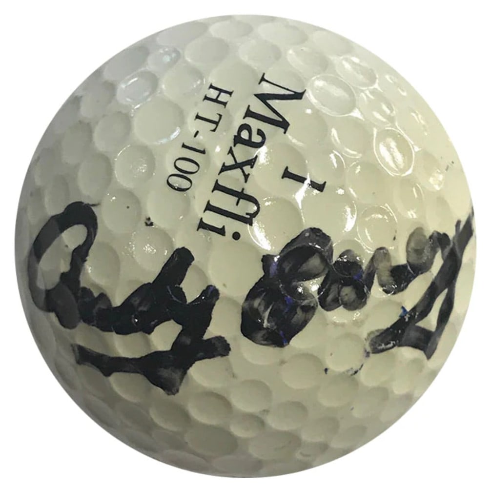 Autographed golf ball by Andy Carey MaxFli (1 of 1)