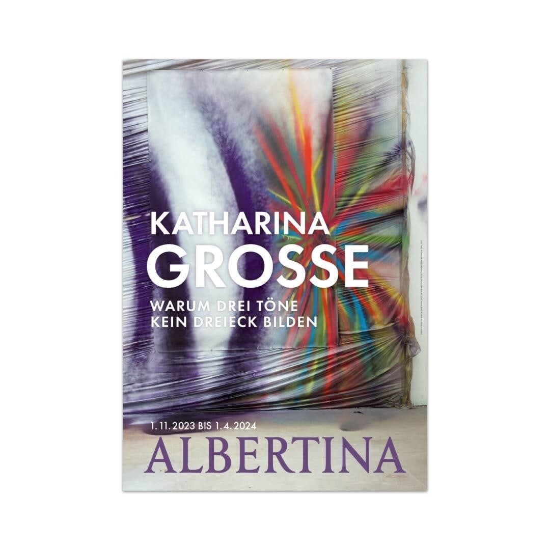 Katharina Gross Albertina Museum Exhibition Poster (1 of 1)