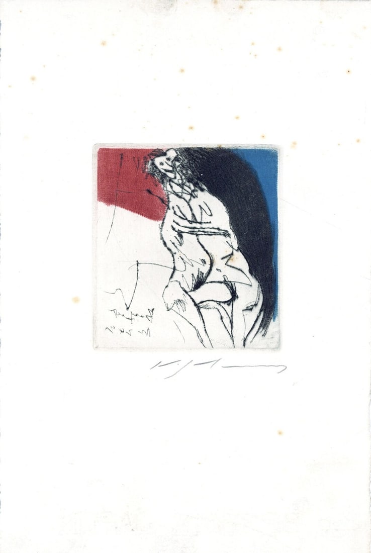Masuo Ikeda Japan Copper Print Illustrations Female Friend Limited 25 Woman 1964: Masuo Ikeda Japan Copper Print Illustrations Female Friend Limited 25 Woman 1964 Item Specifics: Primary Material: Paper Type: Japanese Copperplate Print Color: Multi-Color Original/Reproduction: