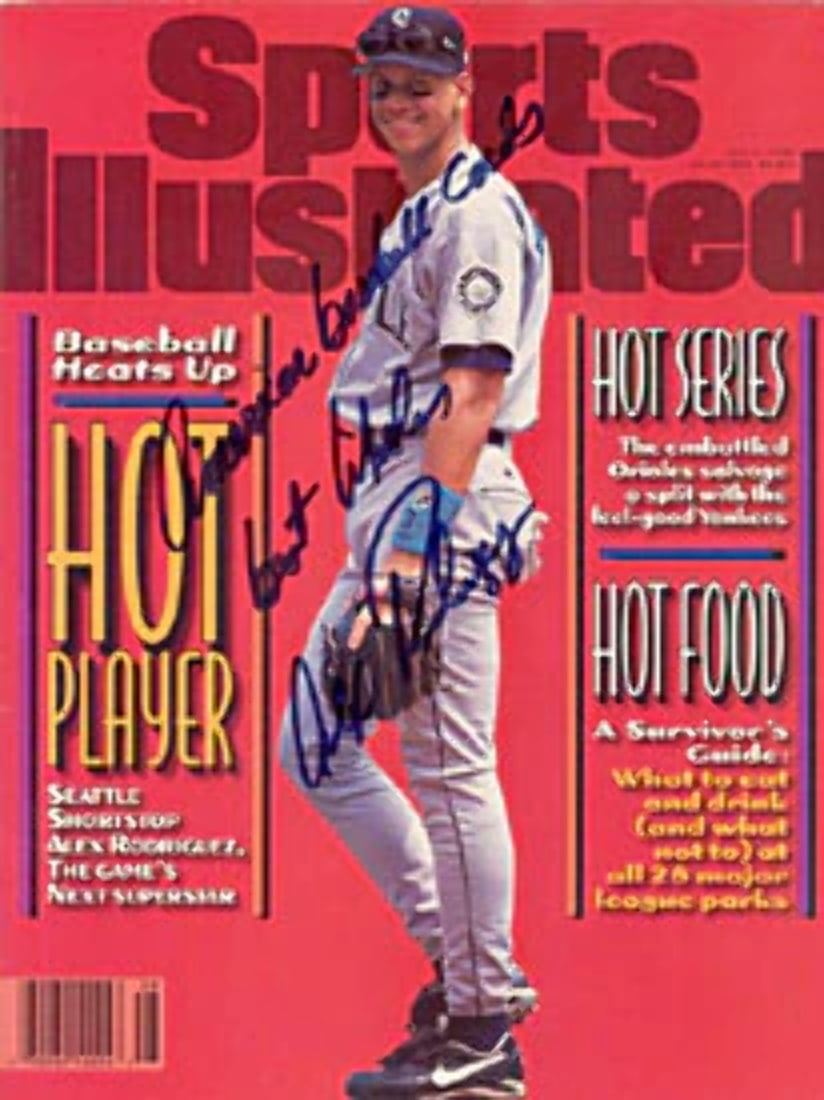 Alex Rodriguez America's Best Sports Illustrated Autographed Wishes (1 of 1)