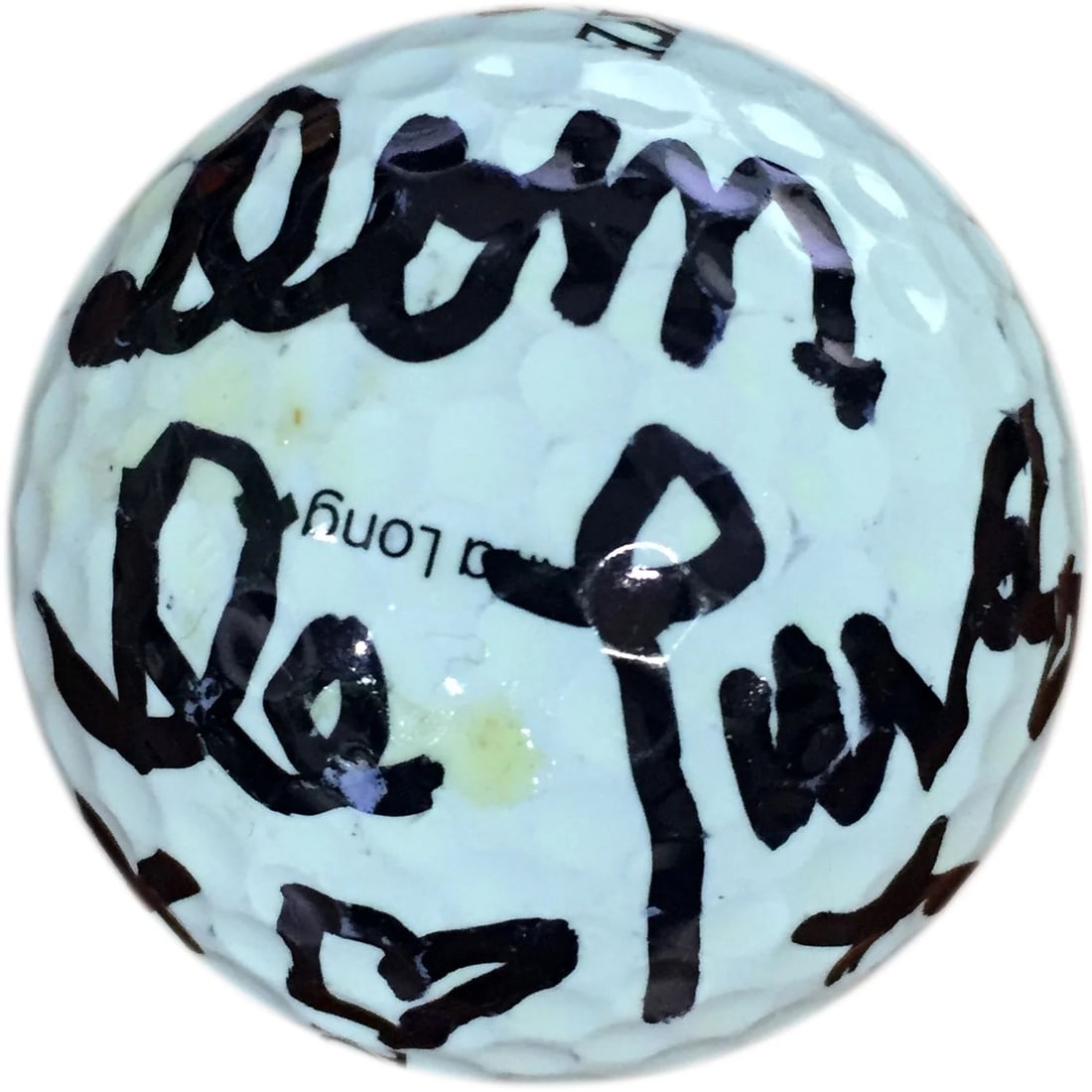 Dom Deluise Autographed Top Flite 1 XL 2000 Golf Ball (1 of 1)