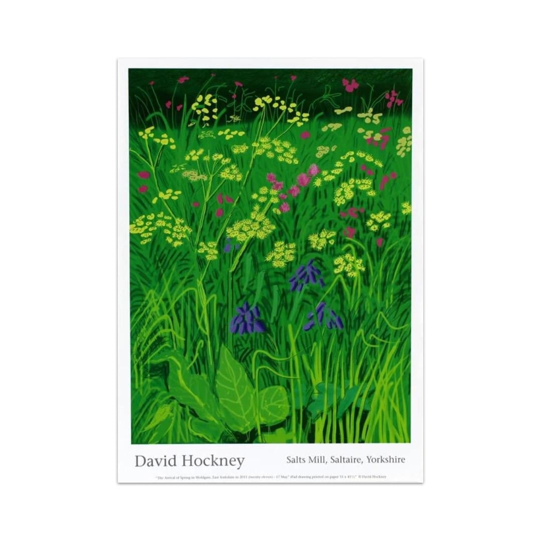 David Hockney Original Exhibition Poster -17th May 2011 (The Arrival of Spring) (1 of 1)