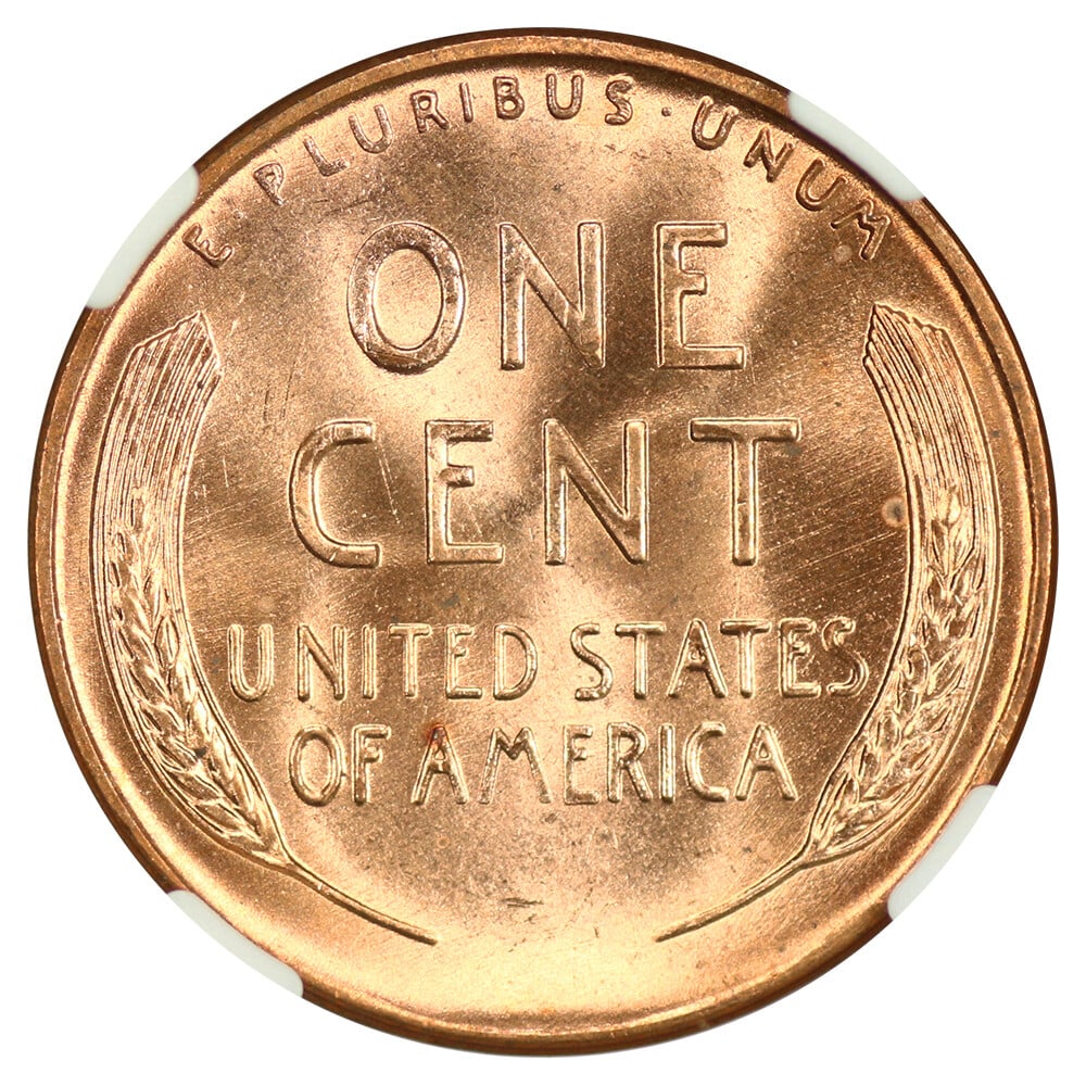 1957-D 1C NGC MS67RD - 4