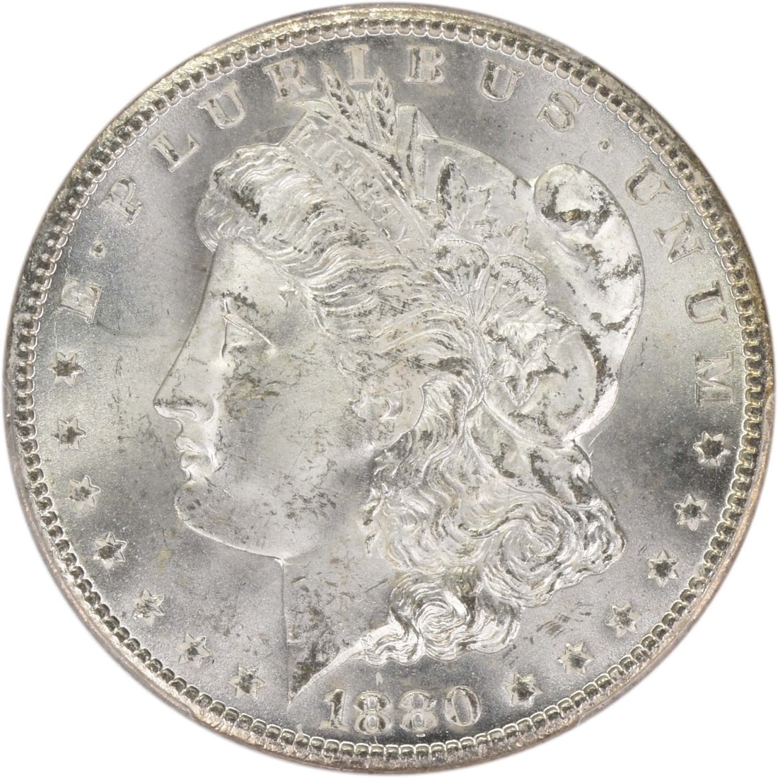 MS65 CC 1880 Morgan Silver Dollar - 2