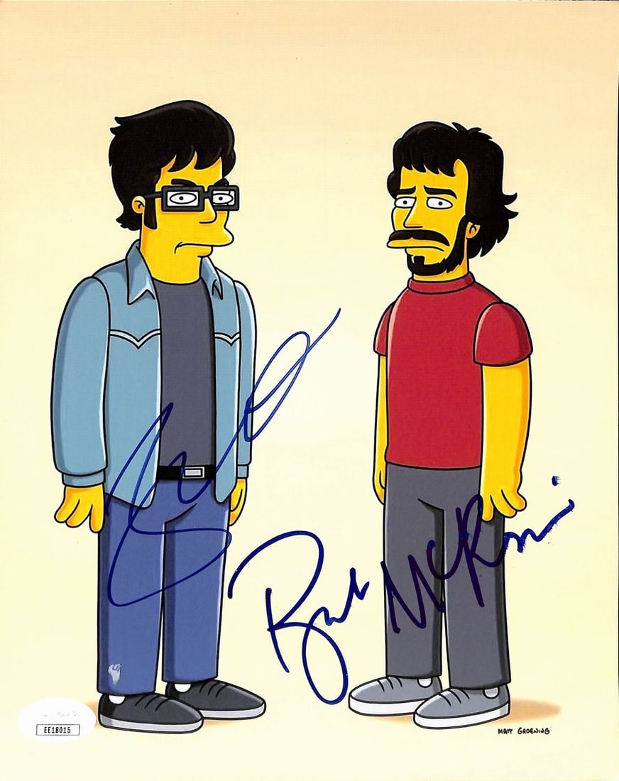 Jermaine Clement/ Bret McKenzie Dual-Signed/ Auto 8x10 Photo Actors JSA 193731: Jermaine Clement/ Bret McKenzie Dual-Signed/ Auto 8x10 Photo Actors JSA 193731 Dual-Signed 8x10 Photo by Jermaine Clement and Bret McKenzie. This rare photo features the actors from the hit TV show