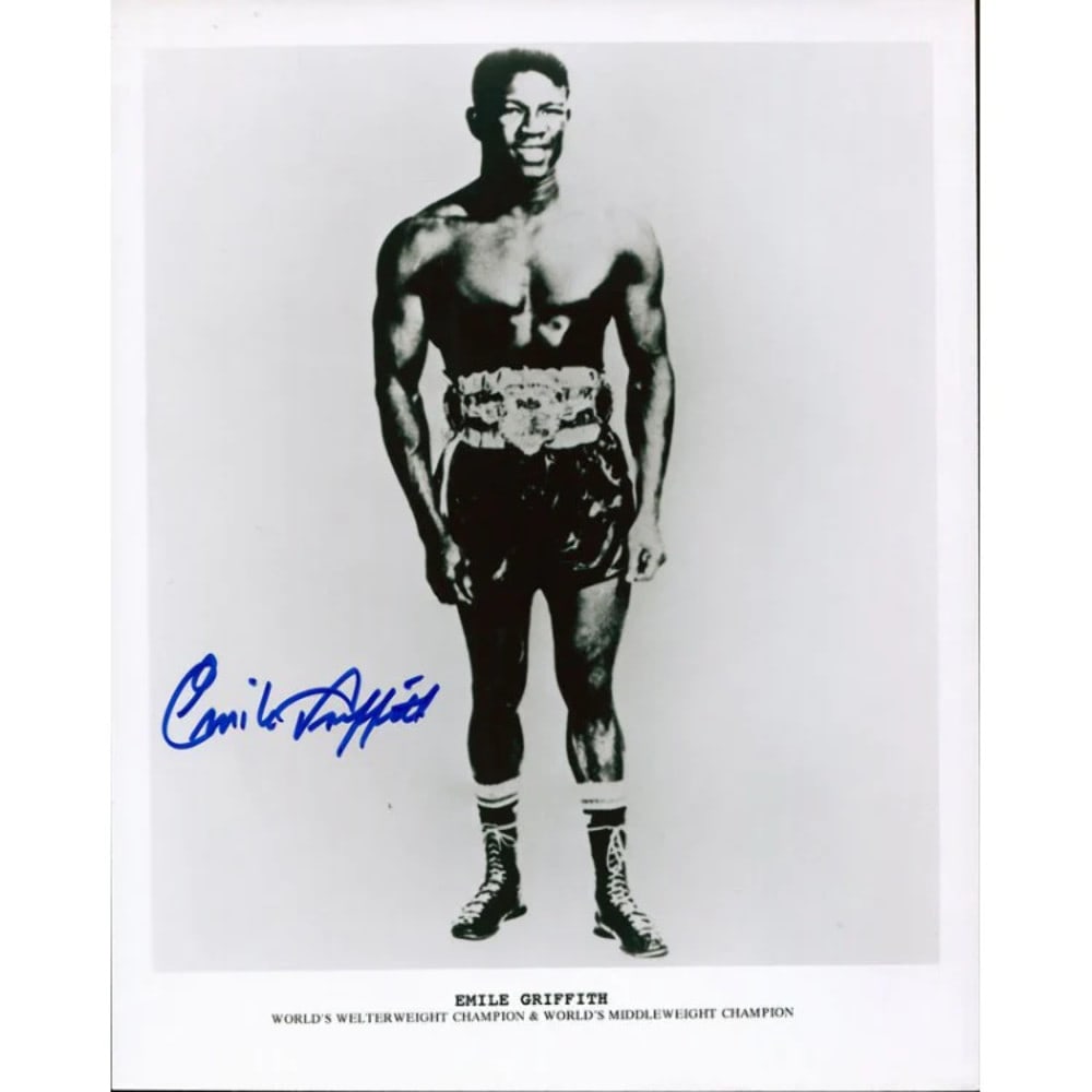 Emile Griffith Autographed 8x10 Boxing Photo (1 of 1)