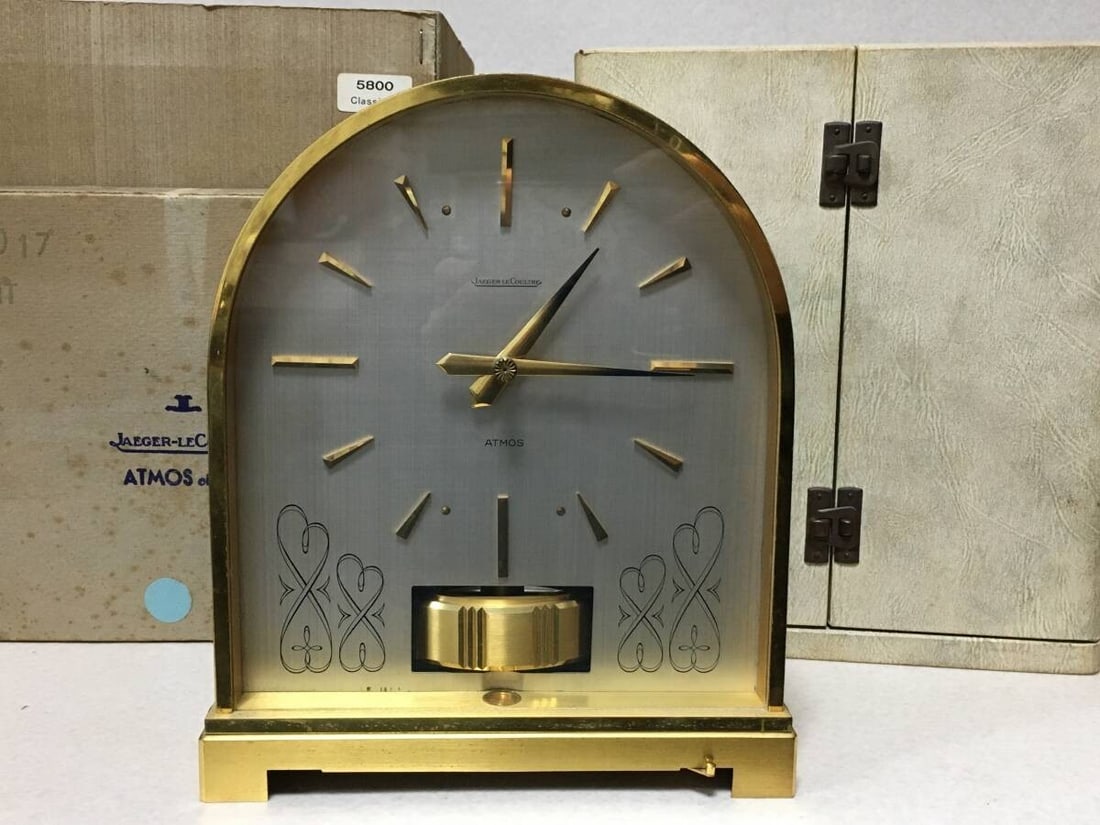 Junk Swiss Made Jaeger-Lecoultre Atmos Air Clock Classic With Antique Box Classic (1 of 10)