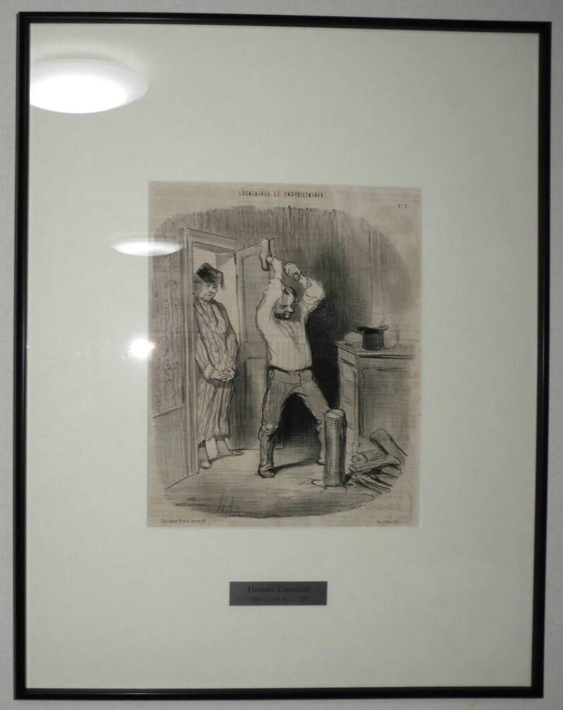 Daumier 1847 Lithograph No 3 Proprietaires Locataires Honore (1 of 8)