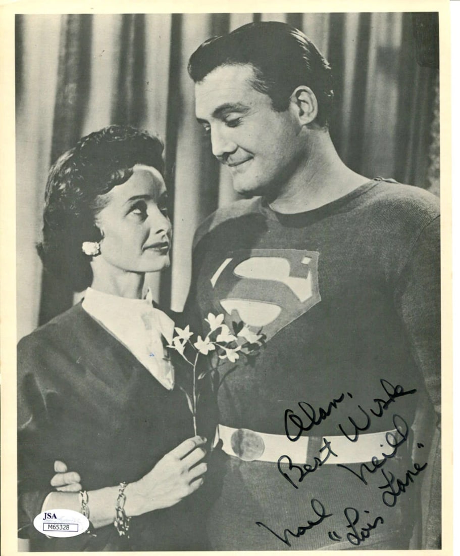 Noel Neill Autographed Lois Lane 8x10 Photo (JSA) (1 of 2)