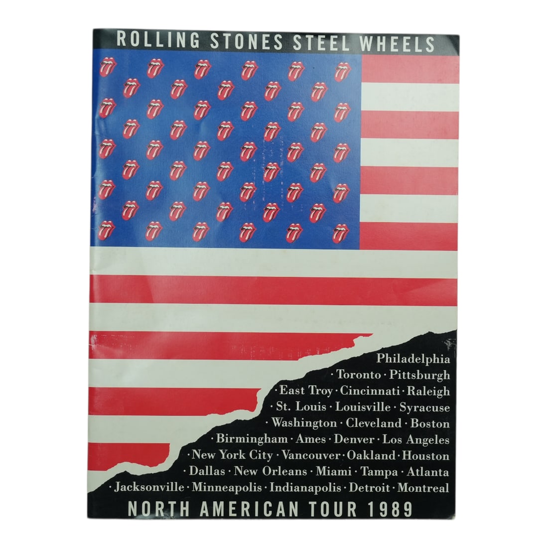 Rolling Stones American Steel Wheels Tour Program (1 of 2)