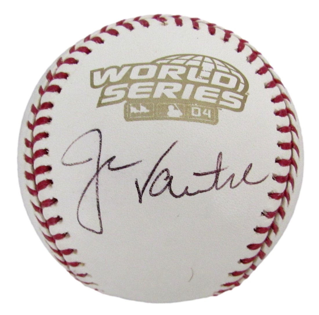 Jason Varitek Signed/ Autographed 2004 World Series Baseball Red Sox JSA 208260 (1 of 3)