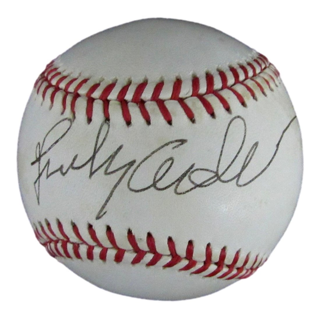 Sparky Anderson HOF Autographed OAL Baseball Detroit Tigers JSA (1 of 3)