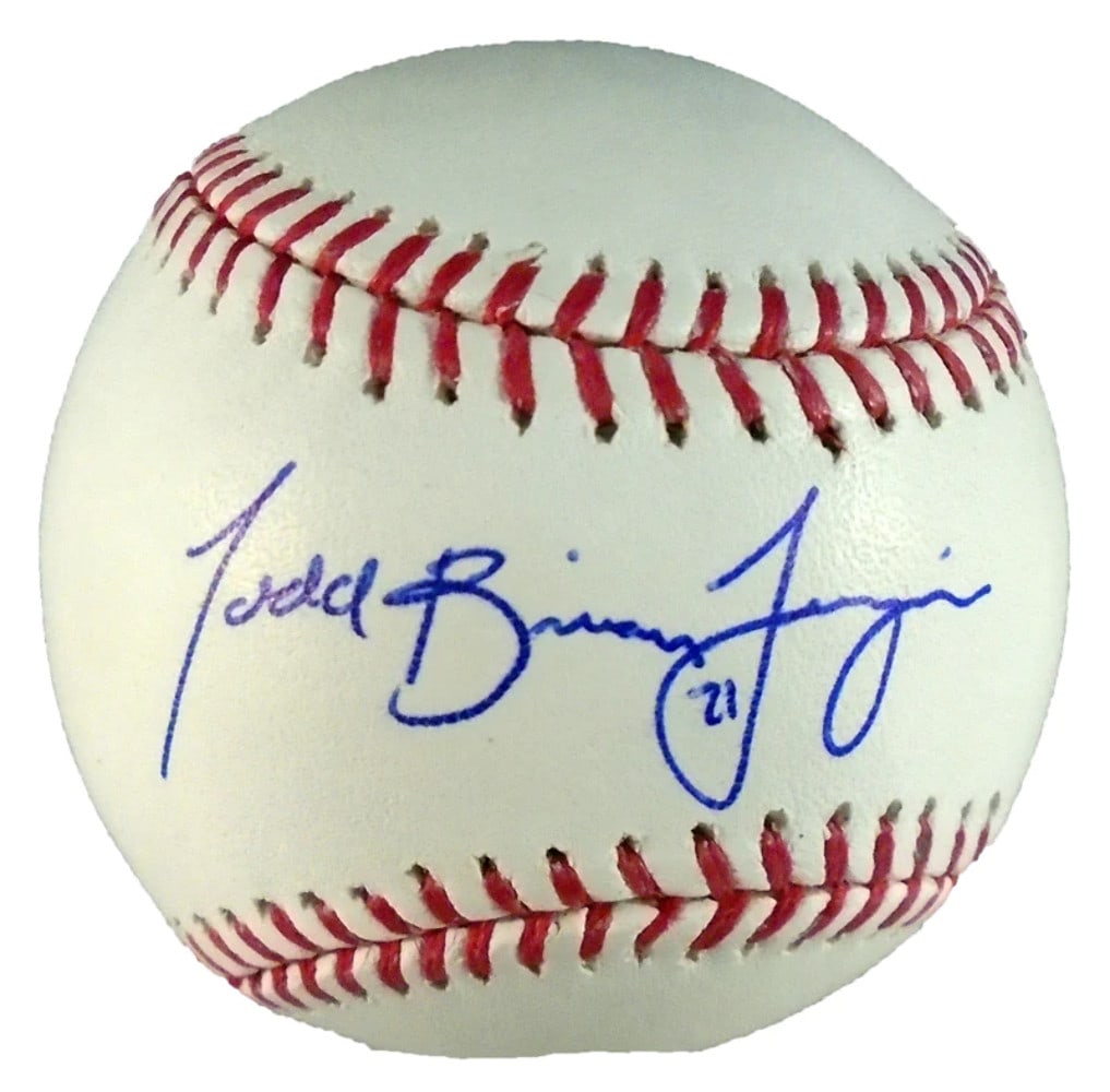Brian Todd Frazier Autographed Baseball (1 of 2)