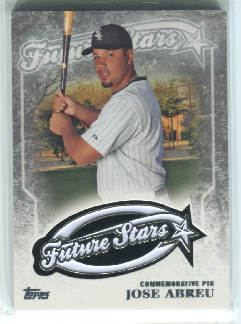 2015 Topps Future Stars #FS-10 Jose Abreu Card: 2015 Topps Future Stars #FS-10 Jose Abreu Card 2015 Topps Future Stars #FS-10 Jose Abreu Card. This card features Jose Abreu, a notable player in the MLB, and is part of the 2015 Topps Future Stars