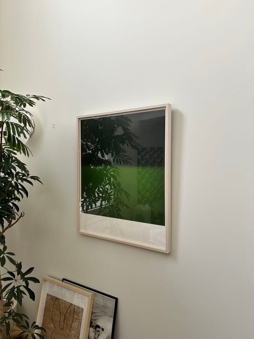 Hiroshi Sugimoto OPTICKS Green Exhibition Poster Limited Edition 2018 Framed (1 of 5)