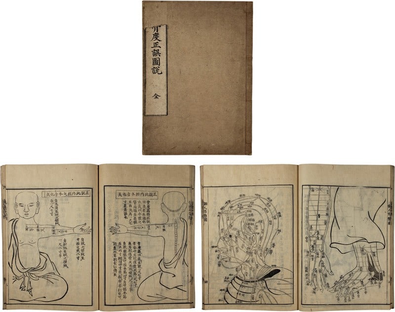 Rare Japanese Medical Book 1745 Kotsudo Seigo Zusetsu Anatomy Edo Period: Rare Japanese Medical Book 1745 Kotsudo Seigo Zusetsu Anatomy Edo Period Item Specifics: Artist: Murakami Chikakata Sozen Subject: Medicine and Anatomy Material: Paper Style: Japanese Product