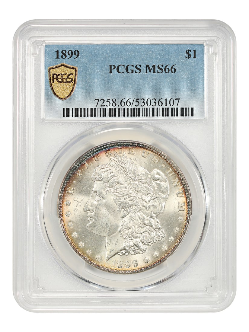 1899 $1 PCGS MS66 - Morgan Dollar - Better P-Mint Morgan (1 of 4)