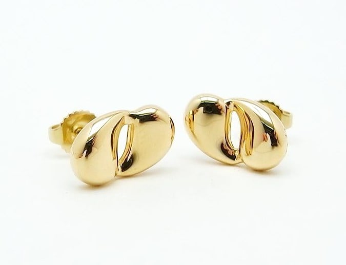 Yellow Gold Vintage Earrings Elsa Peretti Tiffany & Co Teardrop Double 18k c1979: Yellow Gold Vintage Earrings Elsa Peretti Tiffany & Co Teardrop Double 18k c1979 Item Specifics: Shape: Teardrop Closure: Butterfly Occasion: Anniversary Birthday Christening Christmas Confirmation/Co