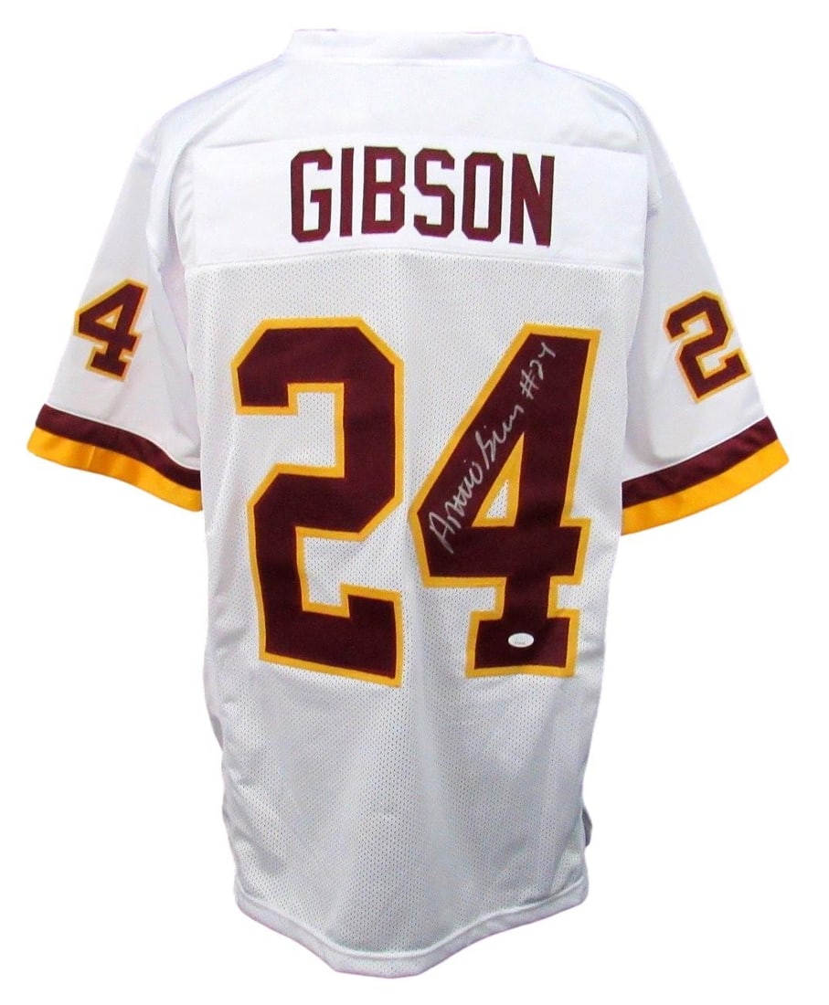 Antonio Gibson Washington Football Team Signed/ Auto Custom Jersey JSA 157630 (1 of 5)